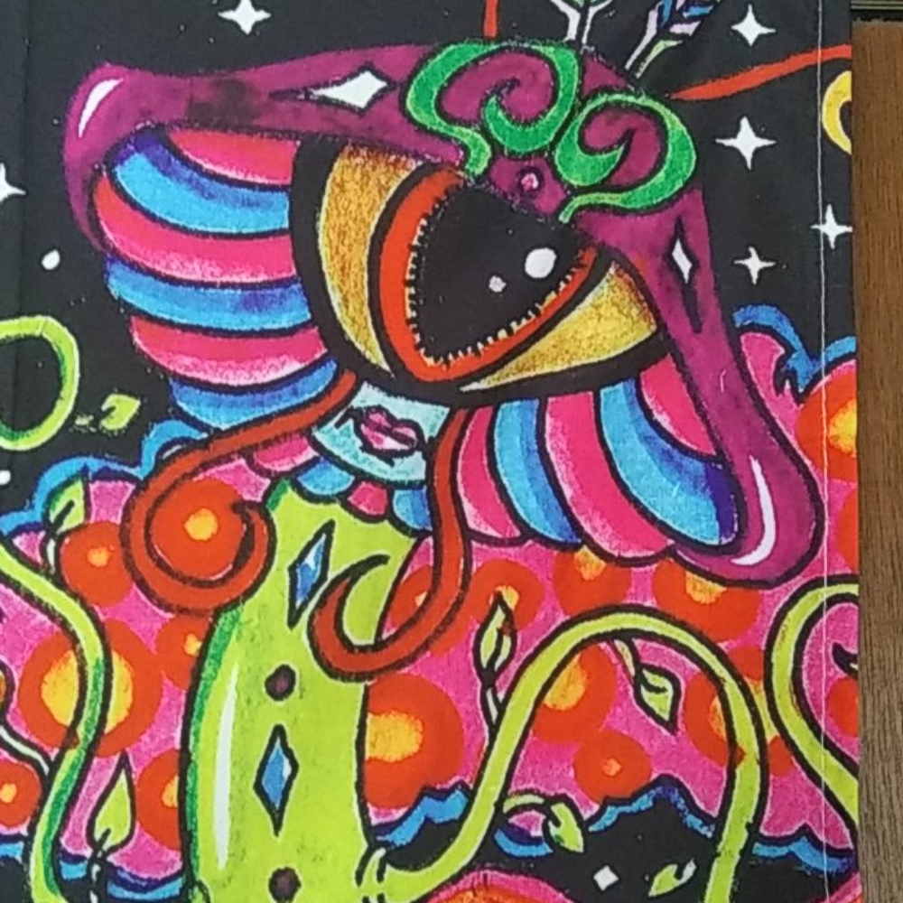 Wall Tapestry Psychedelic Surreal Abstract NEW - Picture 5 of 5